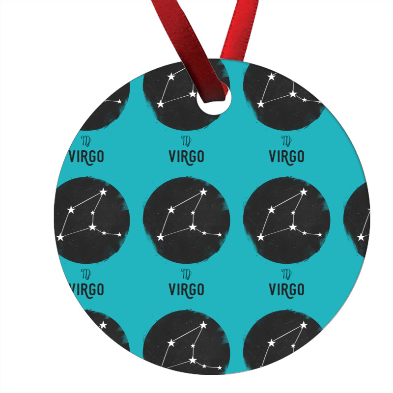 Minimal Virgo Zodiac Sign Ornament | Artistshot