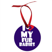 I Love Fur Babies Ornament | Artistshot