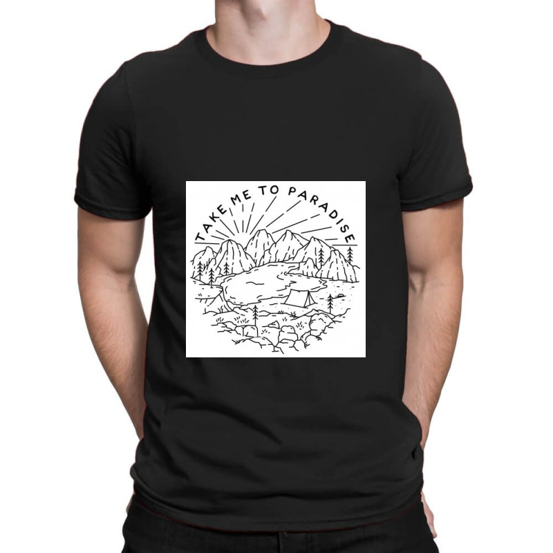 Take Me To Paradise T-Shirt by Troop | Artistshot