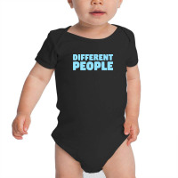 Different People Baby Bodysuit | Artistshot