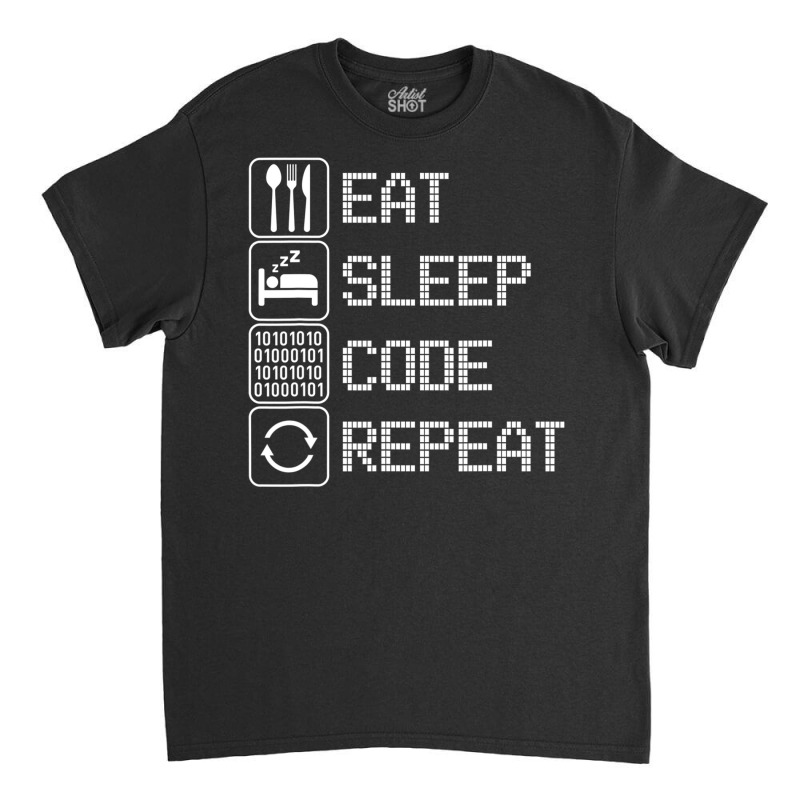 Code Funny Software Dev T Shirt Classic T-shirt | Artistshot