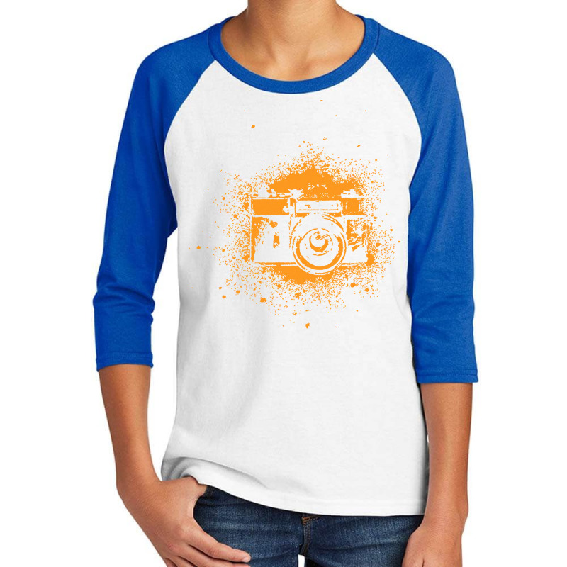 Camera T  Shirt Camera T  Shirt Youth 3/4 Sleeve by antwanbartell660 | Artistshot