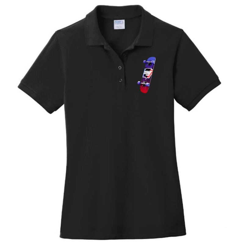 Back Board (zone Wars) Ladies Polo Shirt by SUPRISTORE | Artistshot