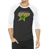 Texas Stars 3/4 Sleeve Shirt | Artistshot