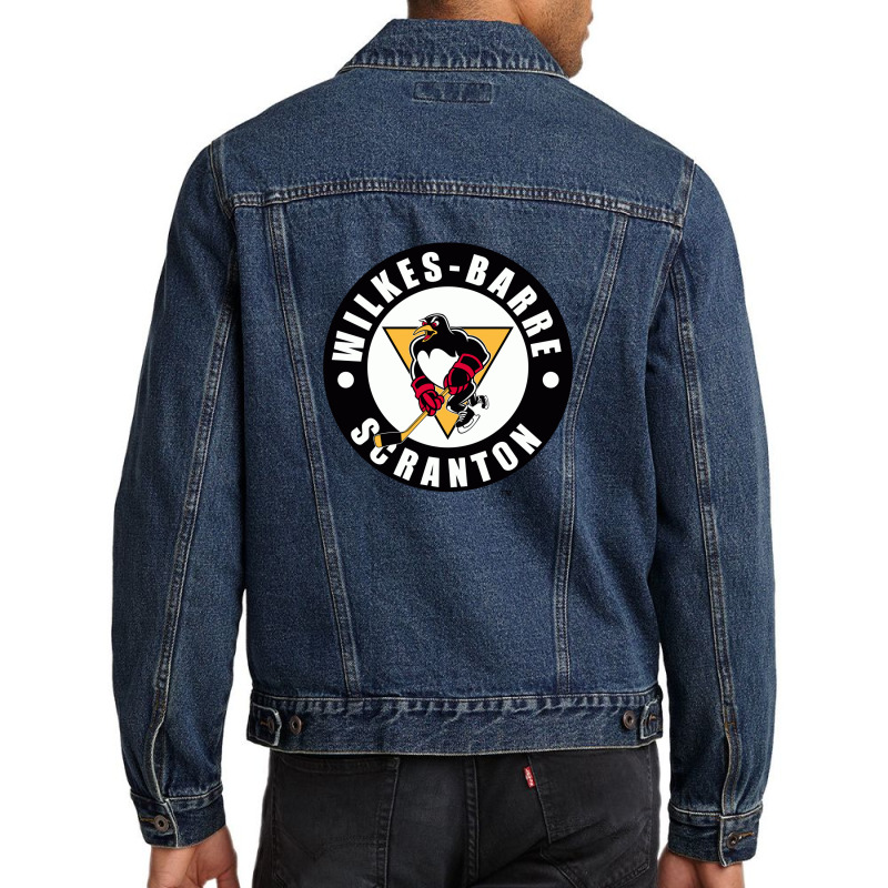 Wilkes Barre Scranton Penguins Men Denim Jacket | Artistshot