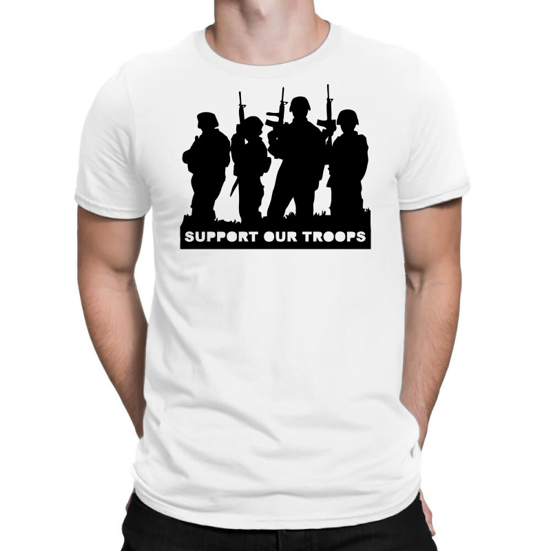 Support Our Troops With Soldiers T-shirt | Artistshot