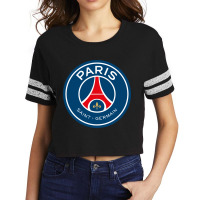 The-paris-saint-germain-merch Scorecard Crop Tee | Artistshot