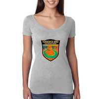 Horseshoe Bend Colorado River Badge Women's Triblend Scoop T-shirt | Artistshot