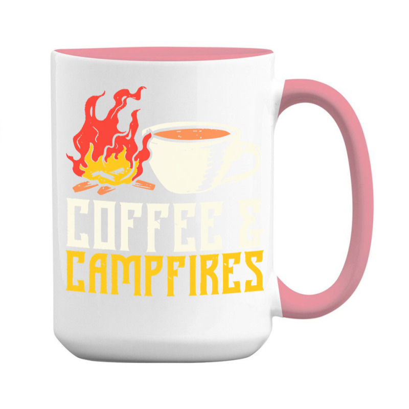 Campfire T  Shirt Coffee And Campfires T  Shirt 15 Oz Coffee Mug | Artistshot