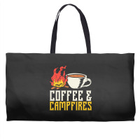 Campfire T  Shirt Coffee And Campfires T  Shirt Weekender Totes | Artistshot