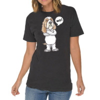 Petit Basset Griffon Venden T  Shirt Stubborn Petit Basset Griffon Ven Vintage T-shirt | Artistshot