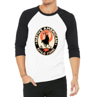 American Indian Strong Warrior Strong 3/4 Sleeve Shirt | Artistshot