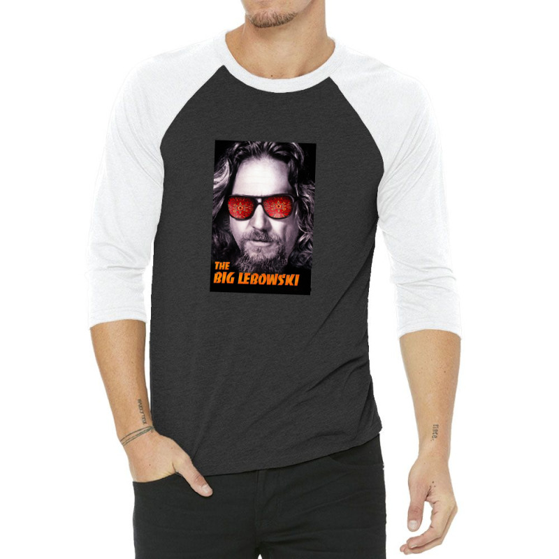 Dude Abide Big Lebowski Jeff Bridges 3/4 Sleeve Shirt by grandzio810101 | Artistshot