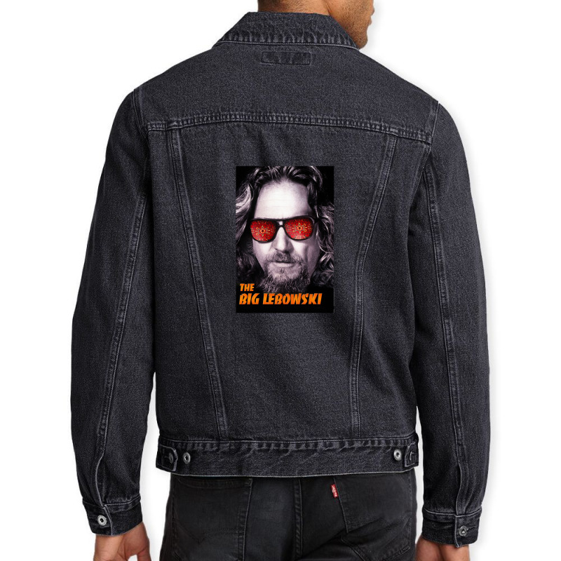 Dude Abide Big Lebowski Jeff Bridges Men Denim Jacket by grandzio810101 | Artistshot