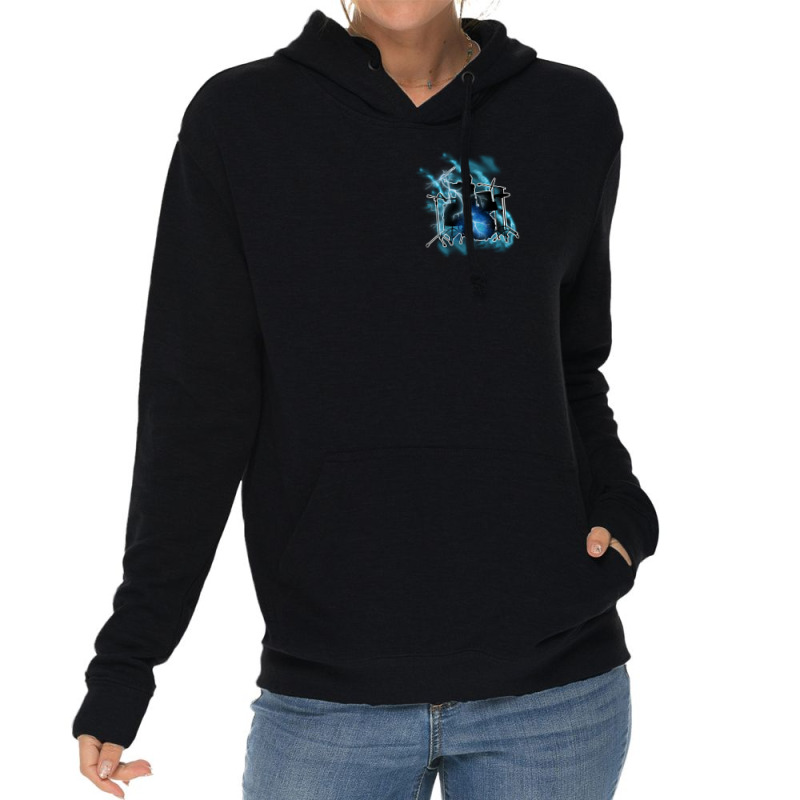 I Love Music - Electric Drummer1 Lightweight Hoodie | Artistshot