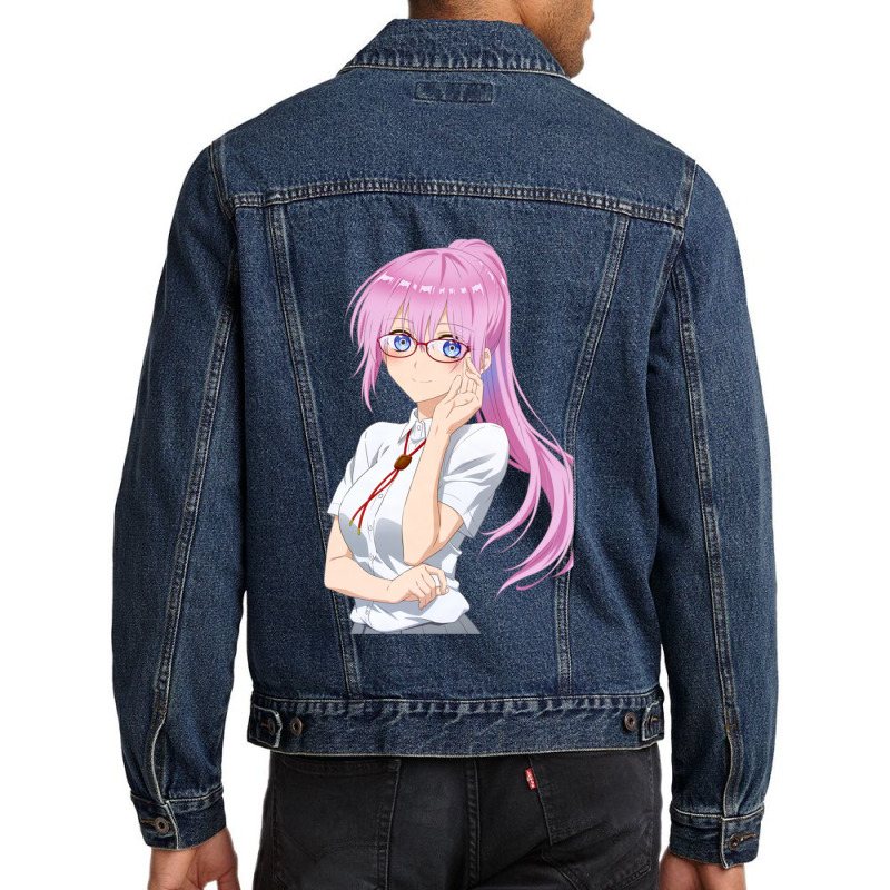 Shikimori Micchon  Shikimori Not Just A Cutie Men Denim Jacket | Artistshot