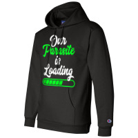 Funny Pregnancy Announcement Our Parasite Is Loading Tank Top Champion Hoodie | Artistshot