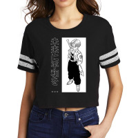 Future Trunks - Anime Design Scorecard Crop Tee | Artistshot