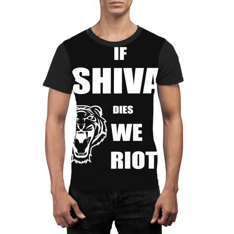 The Walking Dead Season 7 Shiva If Shiva Dies We Riot Graphic T-shirt by mckeebeckett3l9yxd | Artistshot