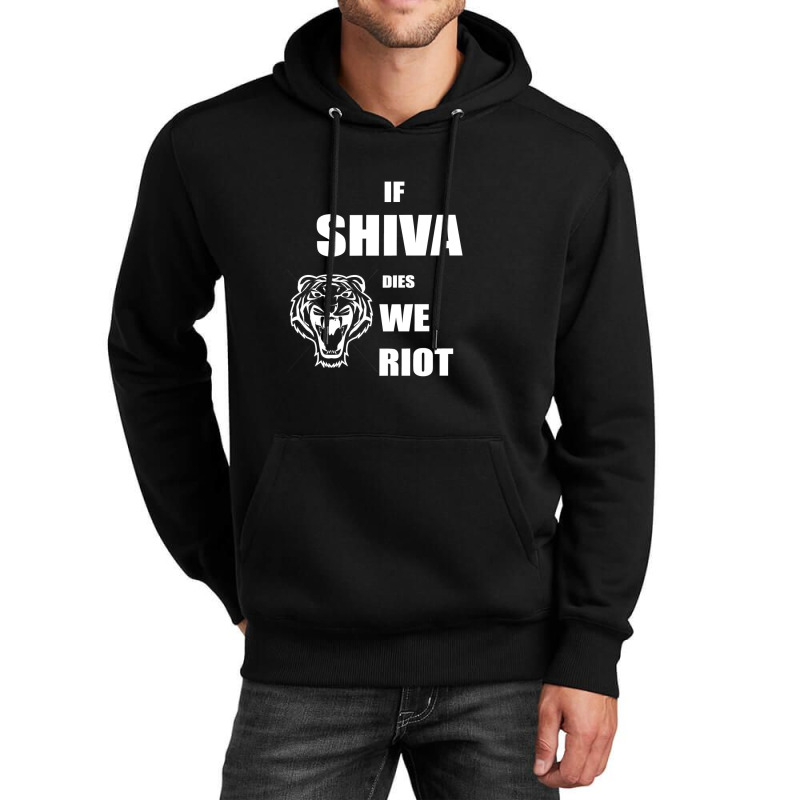 The Walking Dead Season 7 Shiva If Shiva Dies We Riot Unisex Hoodie by mckeebeckett3l9yxd | Artistshot