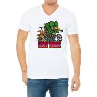 Rat Fink Vintage V-neck Tee | Artistshot