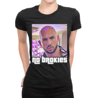 Andrew Tate No Brokies Ladies Fitted T-shirt | Artistshot