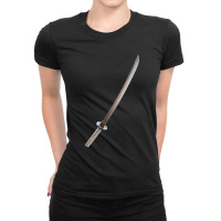 Michonne's Katana Ladies Fitted T-shirt | Artistshot