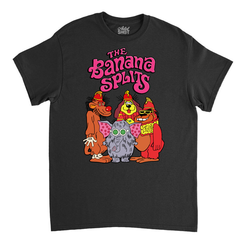 The Banana Splits Classic T-shirt by femalesbaubles | Artistshot