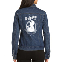 Bridgerton Club Vintage Ladies Denim Jacket | Artistshot