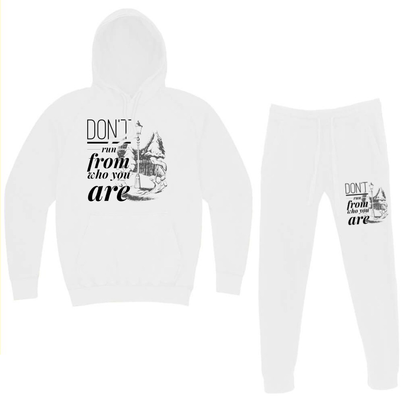 Don't Run From Who You Are   Narnia Hoodie & Jogger set by mrdjpancake | Artistshot