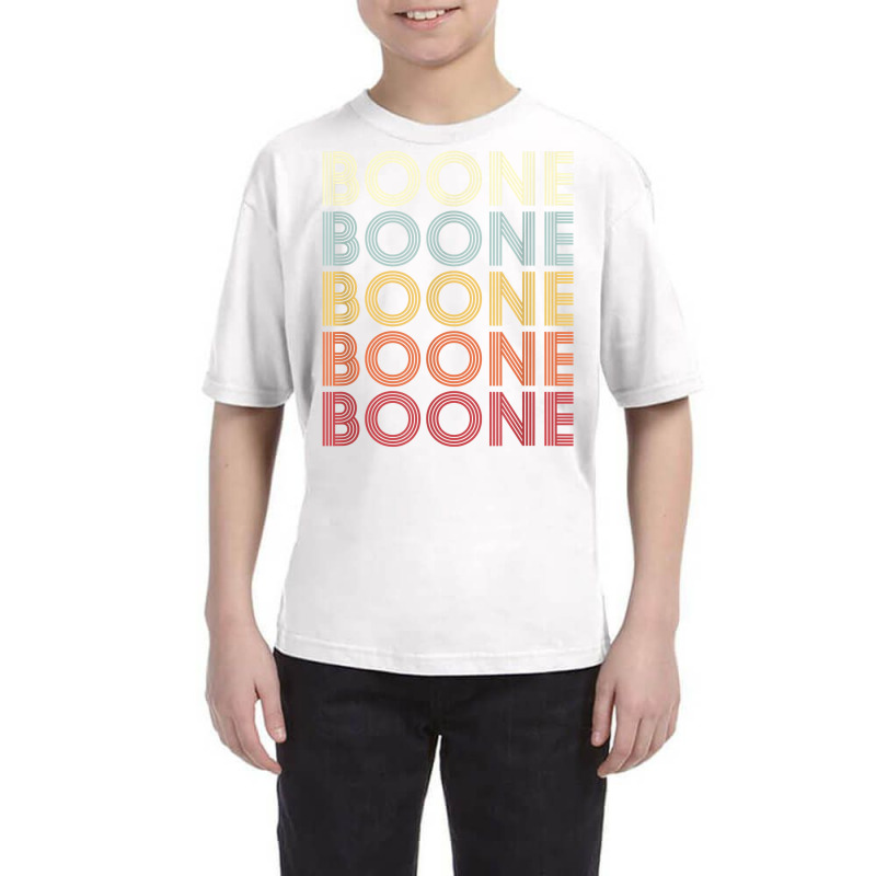 Boone North Carolina Boone Nc Retro Vintage Text T Shirt Youth Tee by sharitamow87 | Artistshot