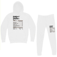 Paper Plates Nutrition Facts Thanksgiving Christmas Gift T Shirt Hoodie & Jogger Set | Artistshot