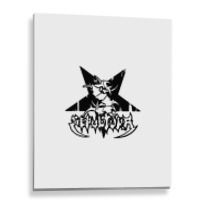 Black Sepultura Metal Print Vertical | Artistshot