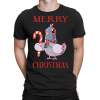 Christmas Pigeon T-shirt | Artistshot