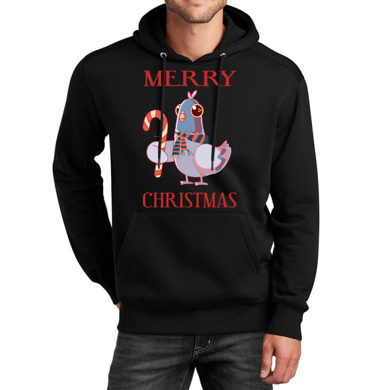 Christmas Pigeon Unisex Hoodie | Artistshot