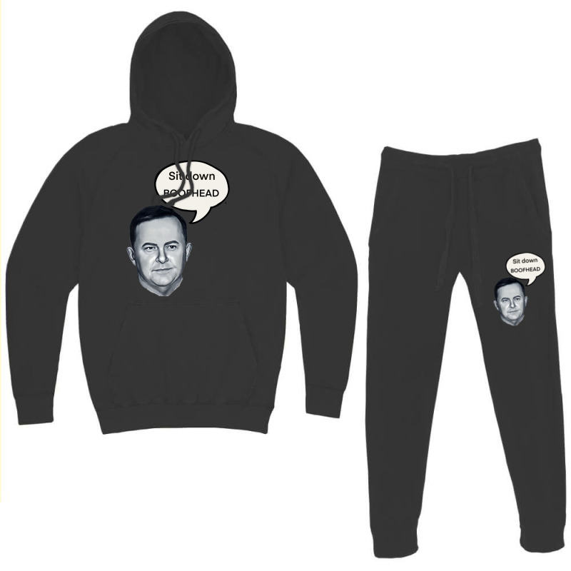 Sit Down Boofhead Hoodie & Jogger Set | Artistshot