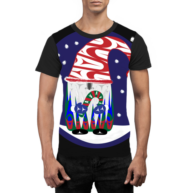 Christmas Gnome Graphic T-shirt | Artistshot