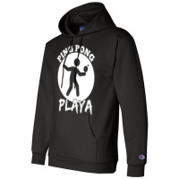 Ping Pong Playa Funny Table Tennis Design Champion Hoodie | Artistshot