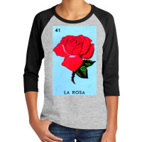 La Rosa Lottery Gift Mexican Lottery La Rosa Youth 3/4 Sleeve | Artistshot