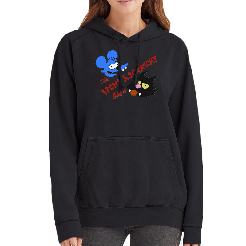 Itchy And Scratchy Classic Vintage Hoodie | Artistshot