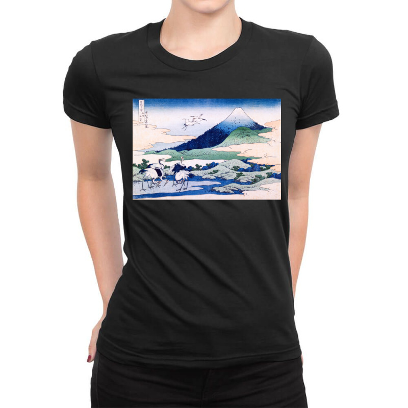 Umezawa Manor In Sagami Province Ladies Fitted T-Shirt by RandiThien | Artistshot