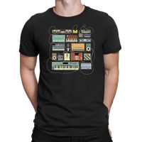 Electronic Musician Synthesizer And Drum Machine Dj T-shirt | Artistshot