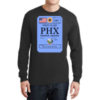 Phoenix Airport Strap Tag Long Sleeve Shirts | Artistshot