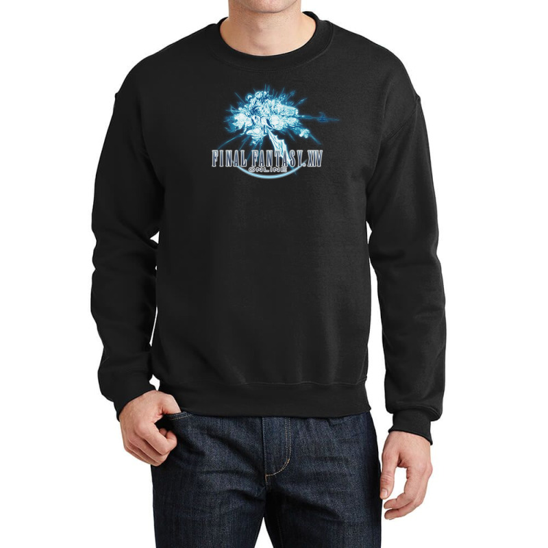 Final Xiv Origami Online Crewneck Sweatshirt by LakuRB2022 | Artistshot