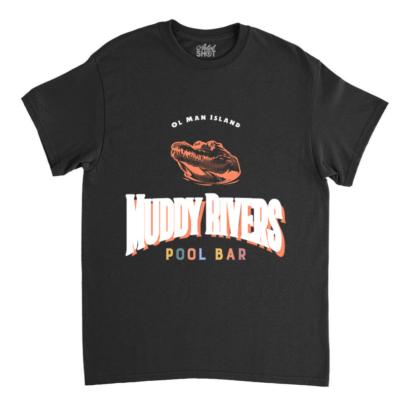 Muddy Rivers Pool Bar Port Orleans Riverside Resort Classic T-shirt | Artistshot