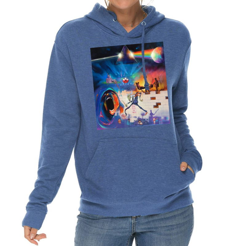 Floyd The Wall Wail Lightweight Hoodie by LakuRB2022 | Artistshot