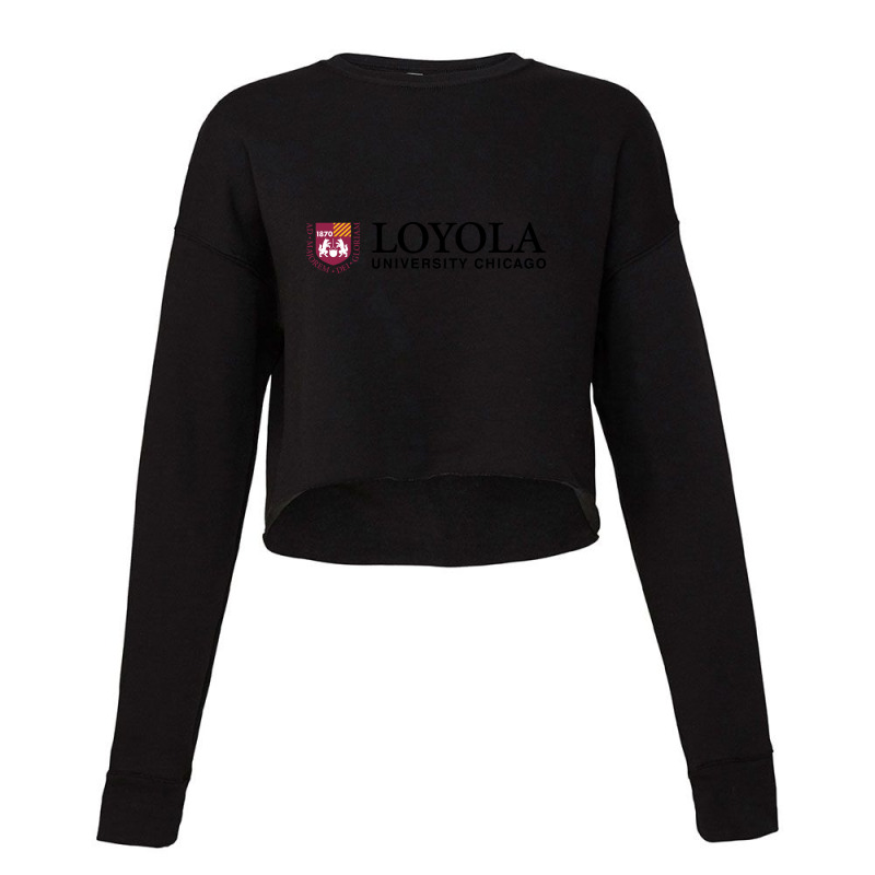 Loyola University Chicago Cropped Sweater by MaddiebertShop | Artistshot