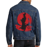 Miyamoto Musashi Samurai Bushido Warrior Wisdom Men Denim Jacket | Artistshot