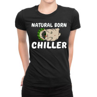 Natural Born Killer With A Watermelon Pug Twist Ladies Fitted T-shirt | Artistshot