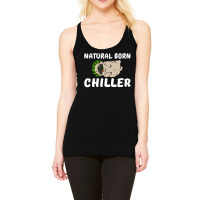 Natural Born Killer With A Watermelon Pug Twist Racerback Tank | Artistshot